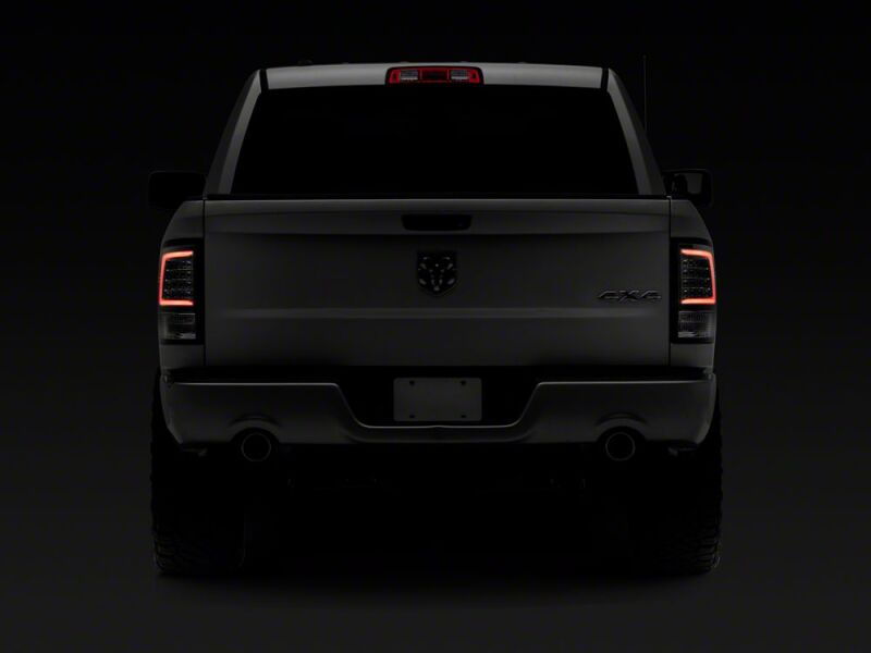 Raxiom 09-18 Dodge RAM 1500 Axial Series LED Tail Lights- Chrome Housing- Clear Lens