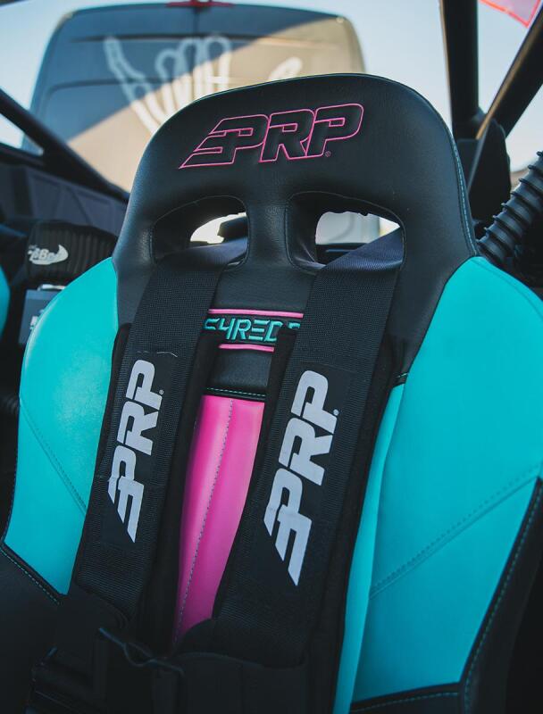 PRP Polaris RZR PRO XP XCR Suspension Seats Kit (Pair) - Black & Gray