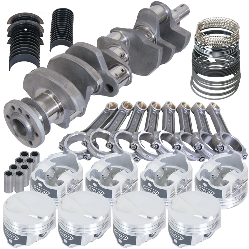 Eagle Chevy 454 4.000in Crank 6.135in I-Beam Rods 18cc Dome 4.350in Pistons Rotating Assembly