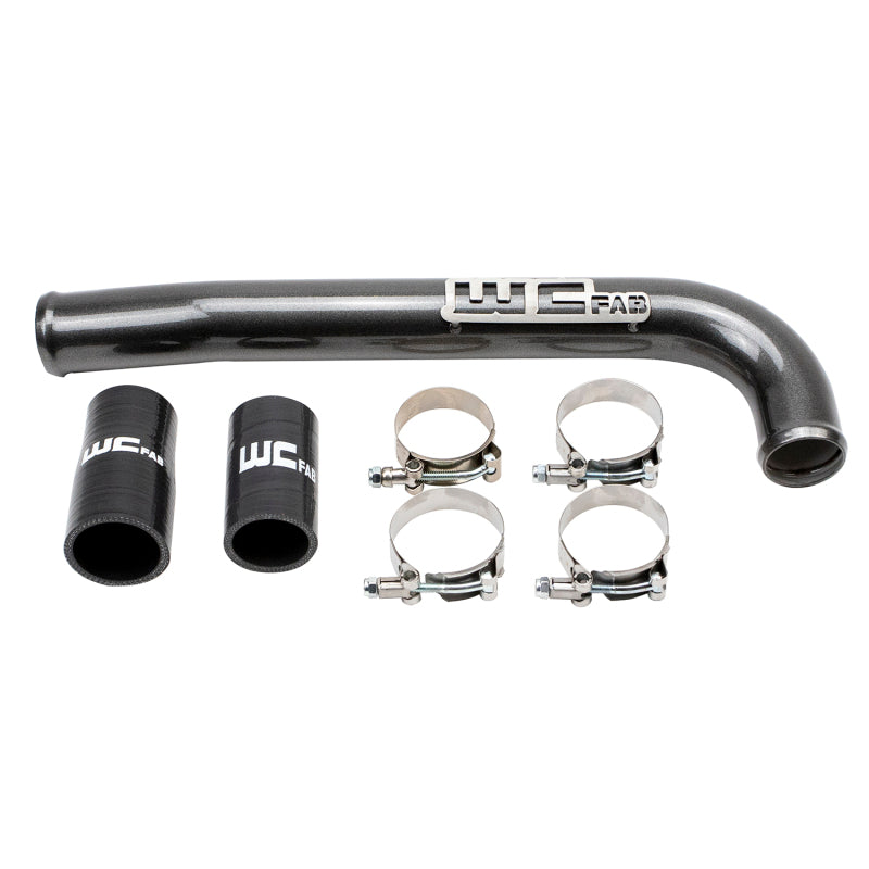 Wehrli 03-09 Dodge 5.9L/6.7L Cummins (Non-Twin CP3) Upper Coolant Pipe - Semi-Gloss Black