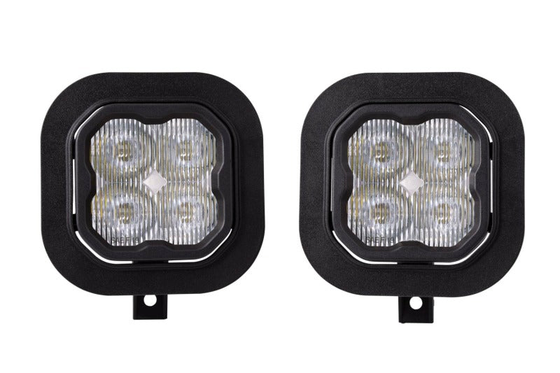 Diode Dynamics 11-16 Ford F-250/F-350/F-450/F550 Super Duty SS3 LED Fog Light Kit