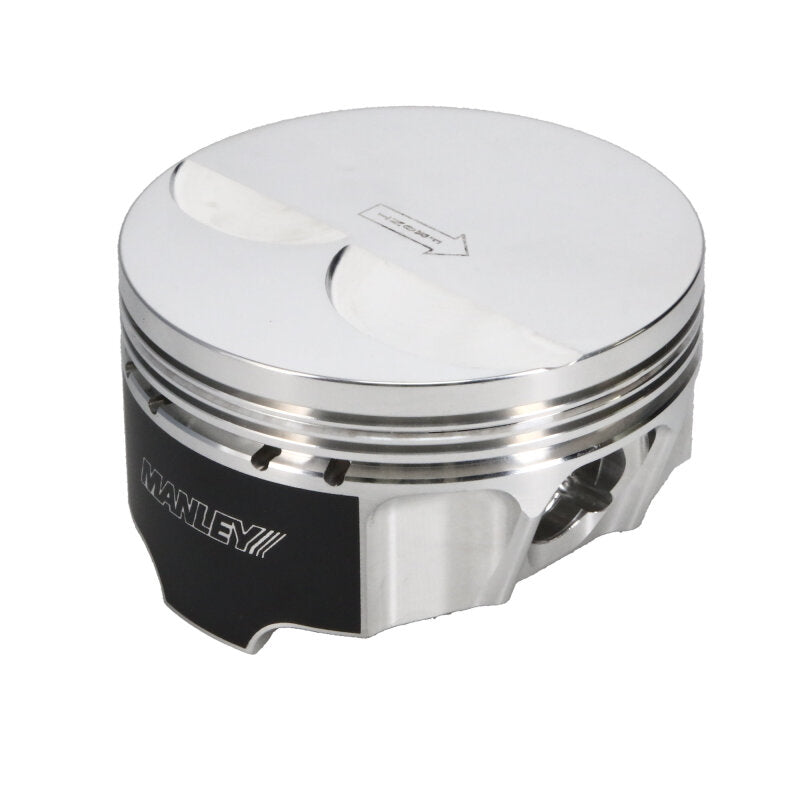 Manley Chevrolet LS Piston Set - 4.070in Bore 1.304in CH, -4.00 CC