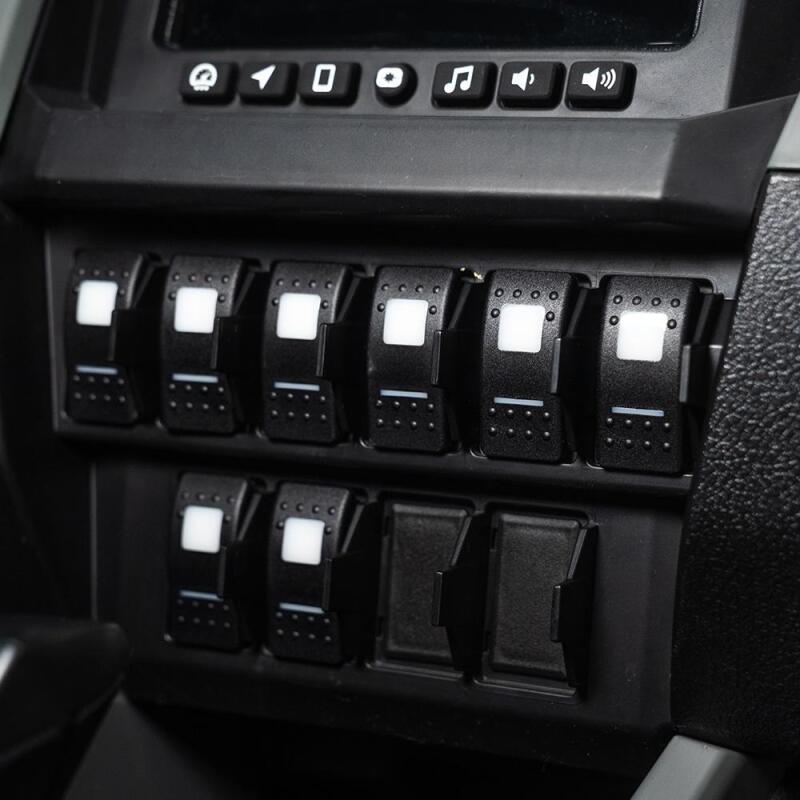 sPOD 2022+ Polaris RZR Pro R BantamX Switch Panel Kit - Green