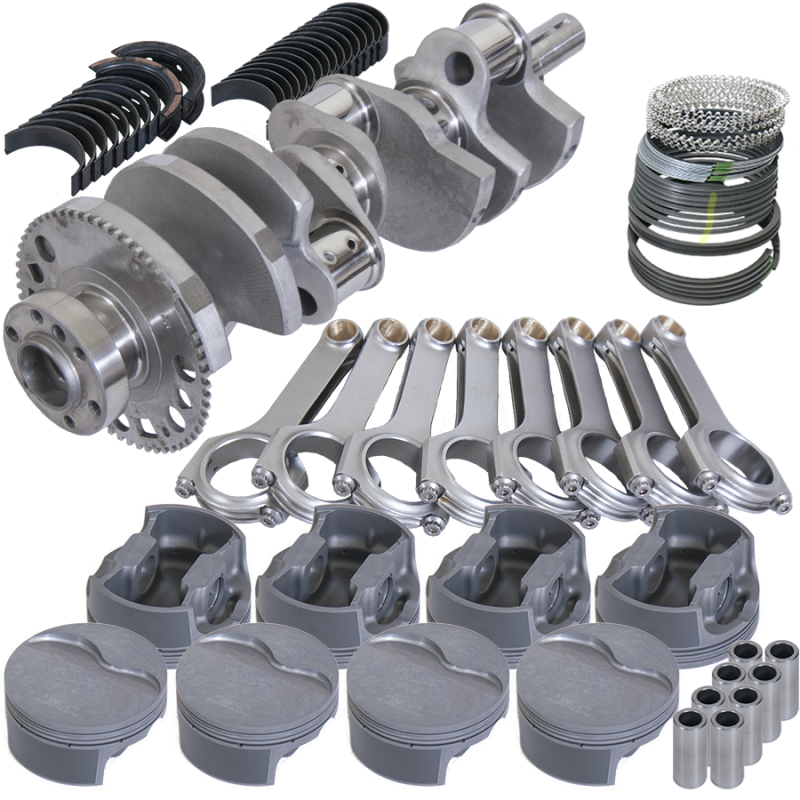Eagle Chevy LS3 4.000in Crank 58 Tth Reluctor 6.125in H-Beam 4.030in Pistons Rotating Assembly