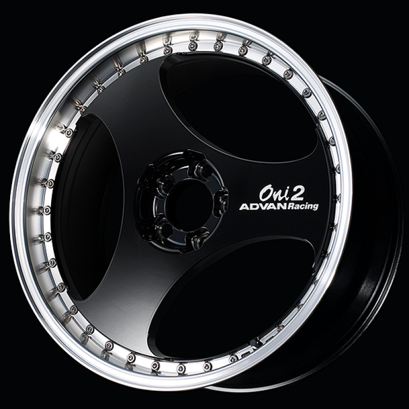 Advan ONI2 Progressive 20x9.5 / +37 Offset / 5x114.3 / 73mm Bore / Machining and Racing Gloss Black