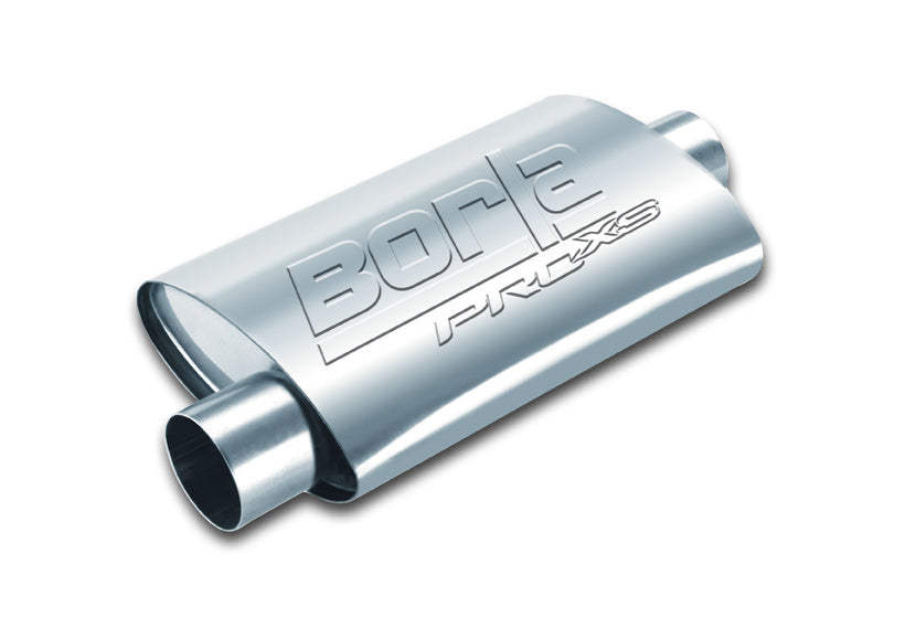 BORLA 40658 ProXS™ Muffler Center / Offset Oval 2,25" in / out, 14" x 4.25" x 7.88" Photo-1 