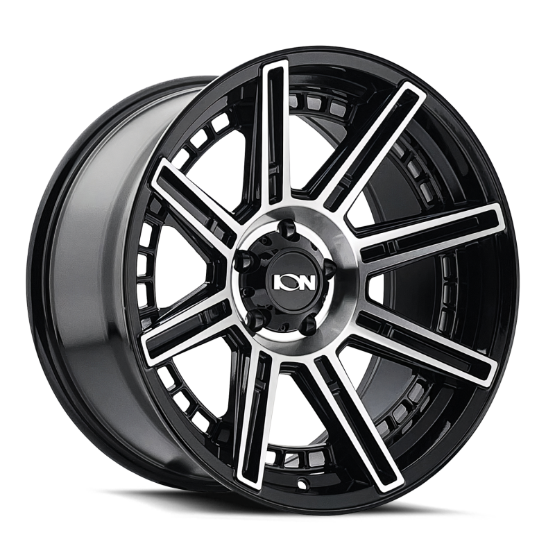 ION Type 149 20x9 / 5x139.7 BP / -12mm Offset / 87.1mm Hub Black/Machined Wheel