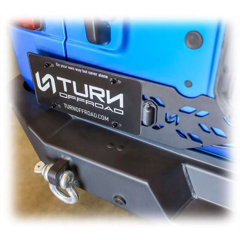 Turn Offroad 2018+ Jeep JL License Plate Relocation