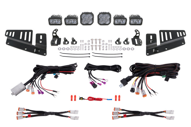 Diode Dynamics 21-25 Ford Bronco Stage Series Fog Pocket Kit