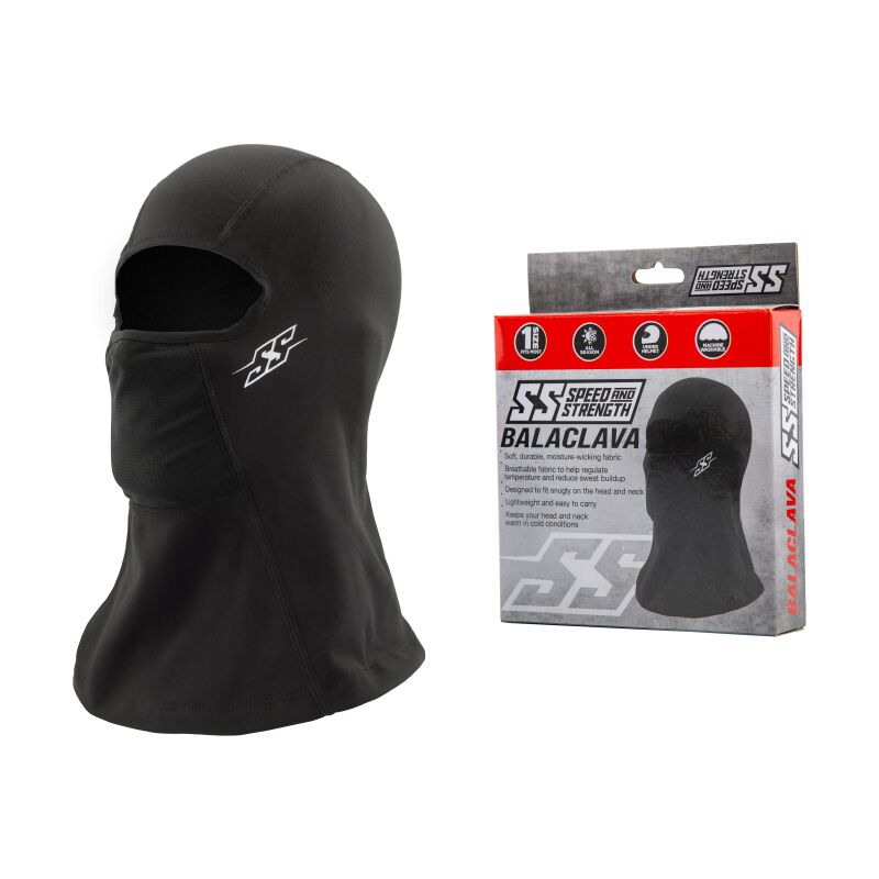 Speed & Strength Fleece lined Balaclava Black - One Size