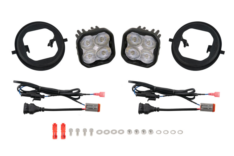 Diode Dynamics 03-06 GMC Sierra 1500/2500/3500 SS3 LED Foxbeam Fog Light Kit