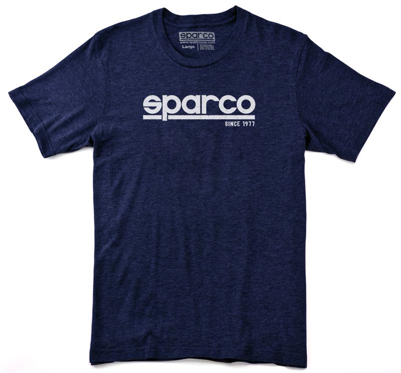 Sparco T-Shirt Corporate Navy Lrg