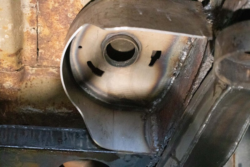 Rust Buster Avalanche/Suburban/Yukon Rear Upper Coil Spring Bucket - Left