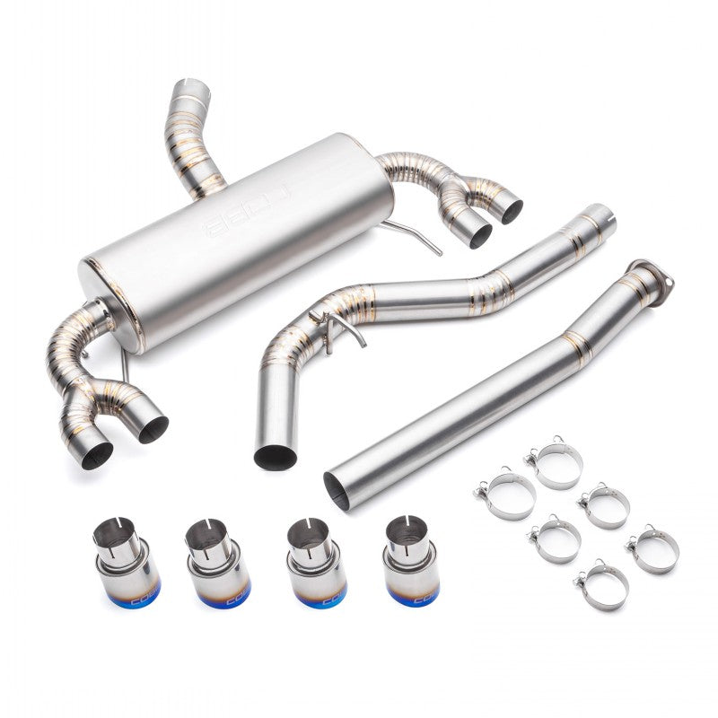 COBB 515150 Exhaust System Titanium 3" for SUBARU Impreza STI 2008-2014 Photo-1 