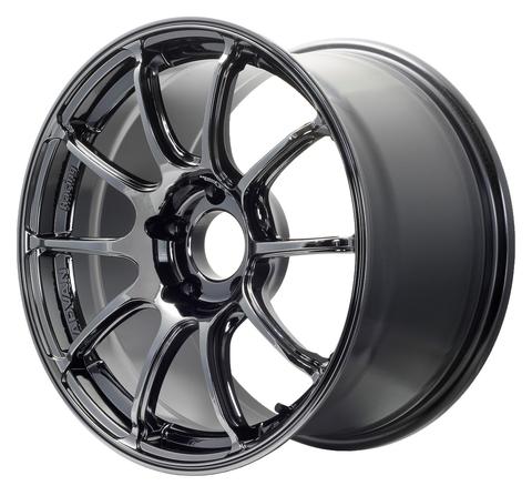 ADVAN YAZ7I63EHB Wheel V1796 RZII 17X9.0 ET63 5-114.3 RACING HYPER BLACK & RING Photo-1 