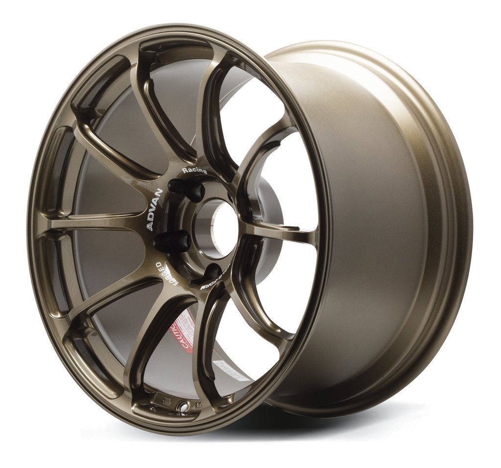 ADVAN YAZ7G54EA Wheel V2979 RZII 17X8.0 ET54 5-114.3 RACING BRONZE Photo-1 