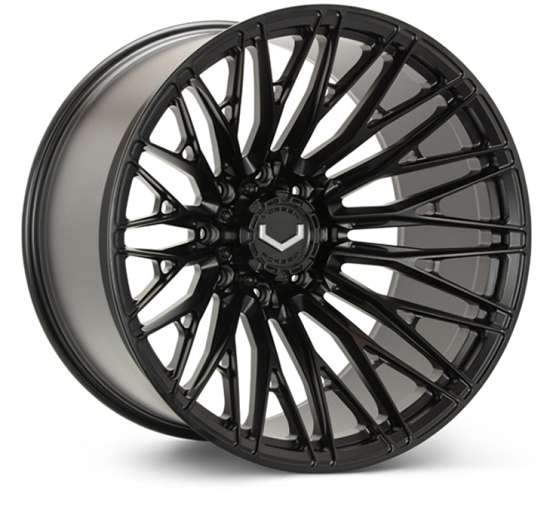 Vossen VFX-04 22x12 - 8x180 - ET44 - Ultra Deep - 124.3 - Satin Black Wheel