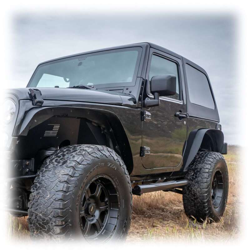 Turn Offroad 2007-2018 Jeep JK 2 Door Fastback Hardtop 2 Piece Primer (Paintable)