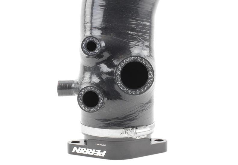 PERRIN 15-21 Subaru WRX / 14-18 Forester XT Turbo Inlet Hose 3in. w/ Turbo Adapter Flange - Black