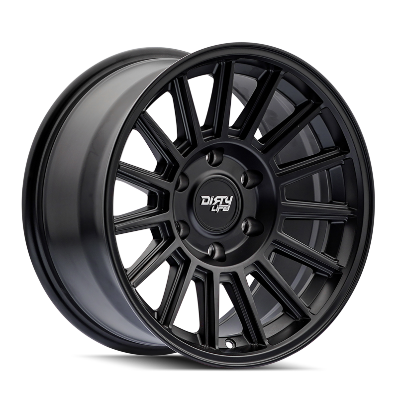 Dirty Life Journey 9316 17x8.5 / 5x127 BP / 0mm Offset / 78.1mm Hub Matte Black Wheel