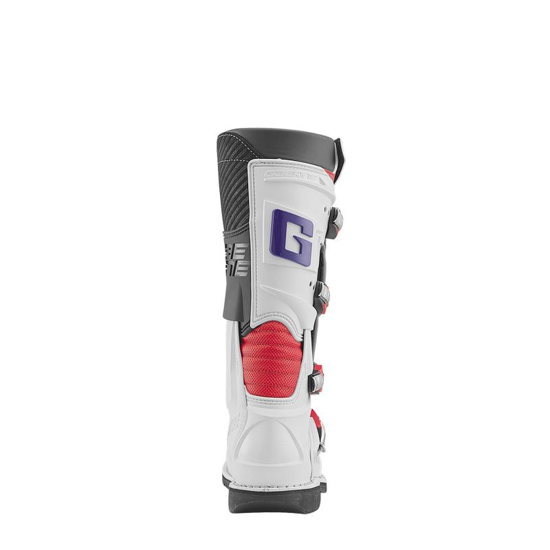 Gaerne GXJ Boot White/Red/Purple Size Youth - 1