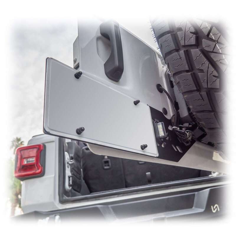 Turn Offroad 2018+ Jeep JL License Plate Relocation