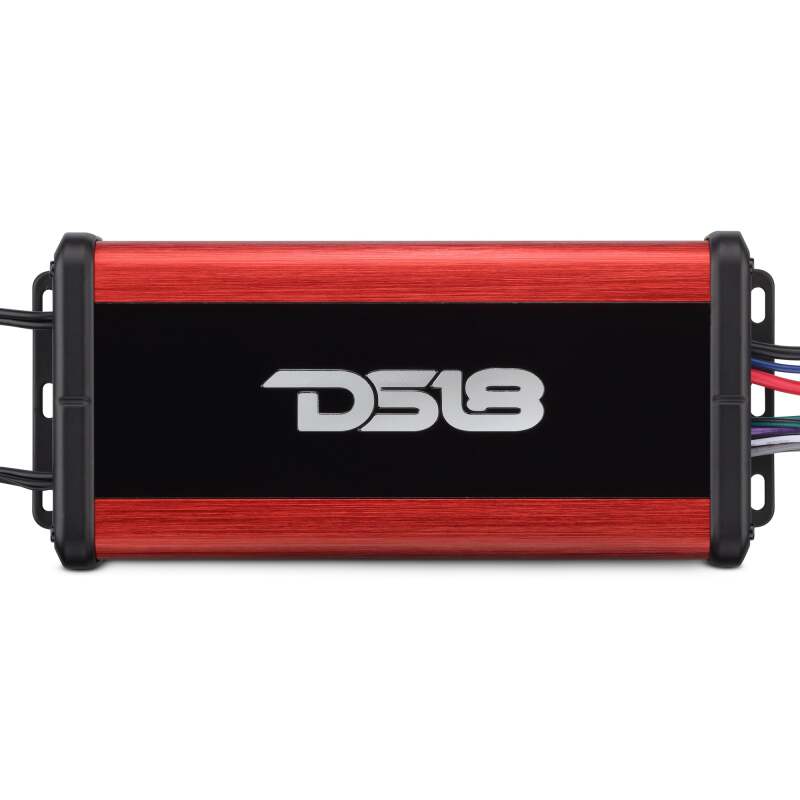 DS18 4-Channel Full-Range 4 x 100 Watts RMS at 4ohm IP67 Waterproof Rated Built-in BT Audio Receiver