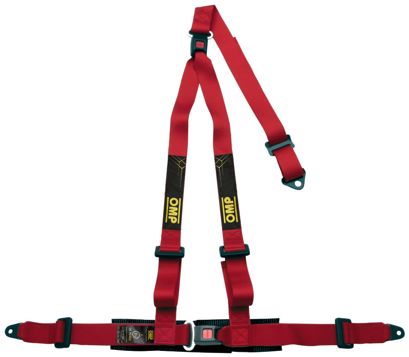 OMP 3 POINT HARNESS - STRADA 3 ECE 2208 BLACK