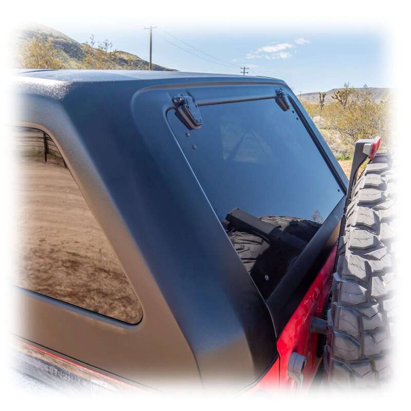 Turn Offroad 2007-2018 Jeep JK 4 Door Fastback Hardtop 2 Piece Primer (Paintable)