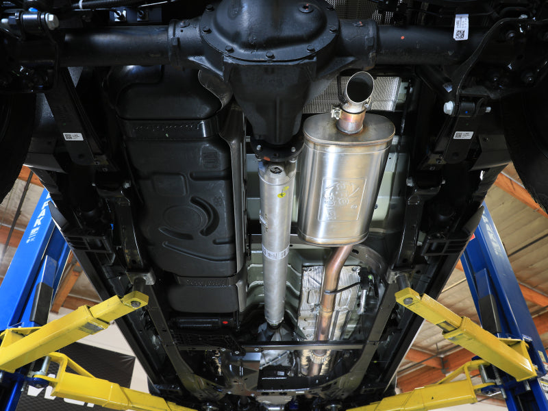 aFe 23-25 GM Colorado/Canyon L4-2.7L (t) ROCK BASHER 3 IN 409 Stainless Steel Cat-Back Exhaust