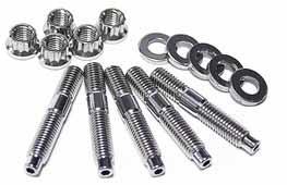 ARP M8 X 1.25 X 57mm Broached Stud Kit - 16pcs