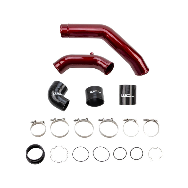 Wehrli 17-25 Ford 6.7L Powerstroke 6.7L High Flow Intercooler Pipe Kit - Gloss White