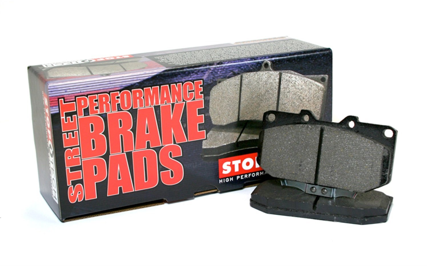 STOPTECH 309.06080 Front/Rear Sport Brake Pads with Shims FERRARI/MASERATI 348 GTB/348 GTS/348 Spider/348 TB 1978-2006 Photo-2 