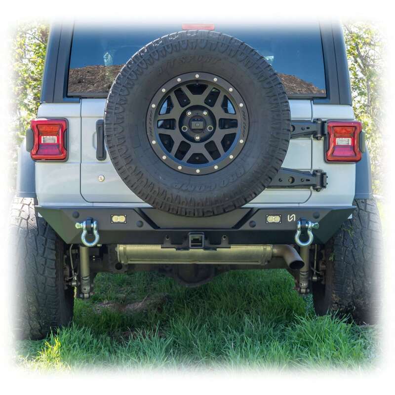 Turn Offroad 2018+ Jeep JL Rear Bumper w/ Hitch & Lights