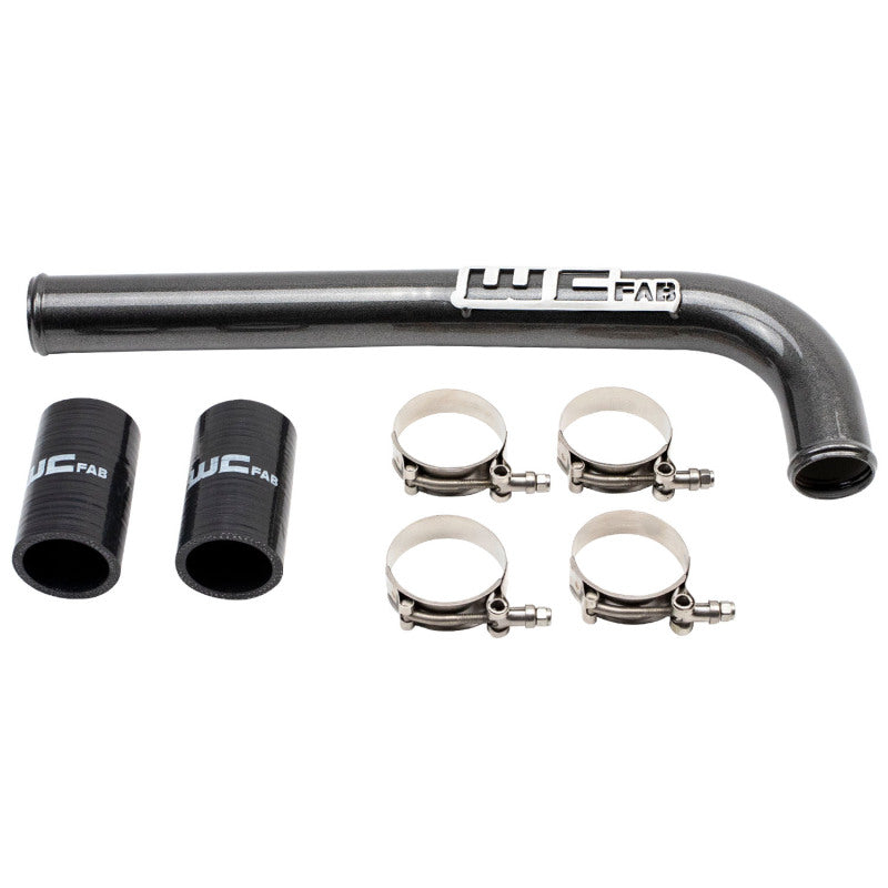 Wehrli 10-18 Dodge 6.7L Cummins (Non 13-15 w/Dual Rads/Twin CP3) Upper Coolant Pipe - Flat Black