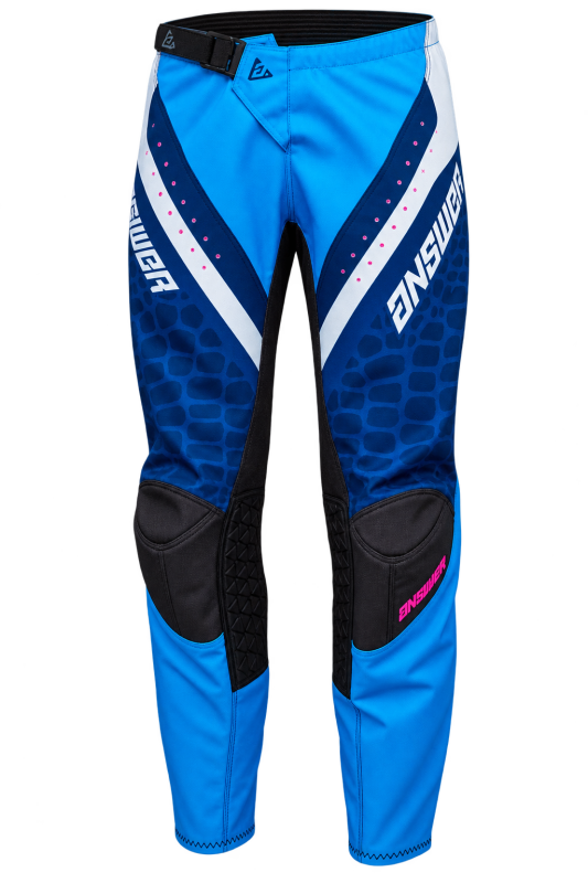 Answer LE Elite Camo Pants Cyan/Hyper Acid/Black Youth Size - 16