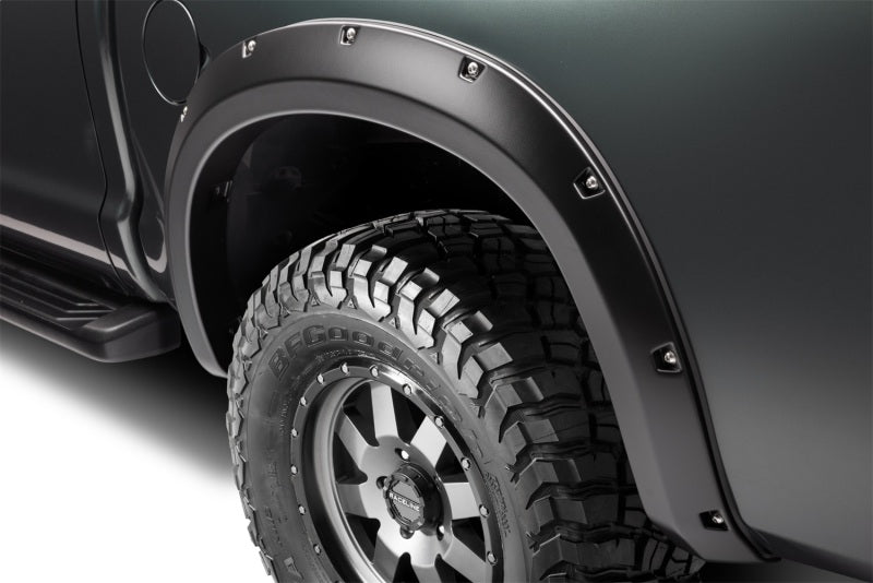 Bushwacker 07-13 Toyota Tundra Forge Style Flares 4pc - Black Textured