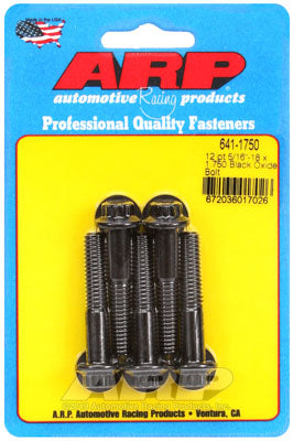 ARP 641-1750 SAE Bolt Kit 5/16-18 x 1.750 12pt black oxide bolts Photo-1 