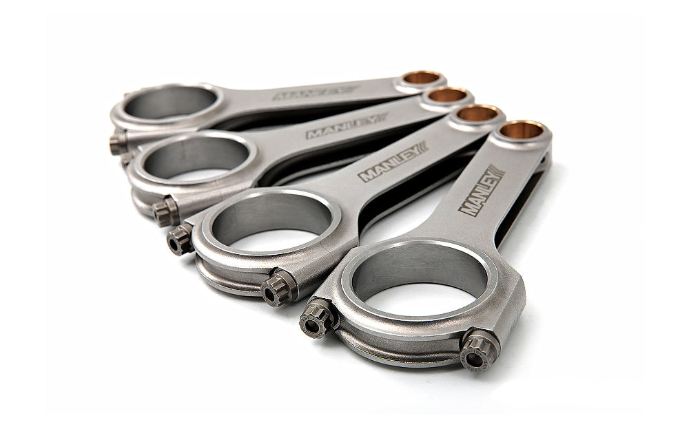 MANLEY 14020-4 Connecting Rod set H-Beam (156mm) MITSUBISHI 4G63/4G63T 7-bolt Photo-3 