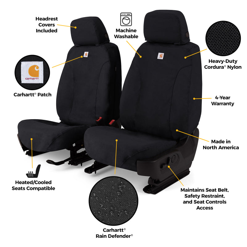 Covercraft 07-09 Dodge Nitro Carhartt Super Dux SeatSaver Custom Front Row Seat Covers