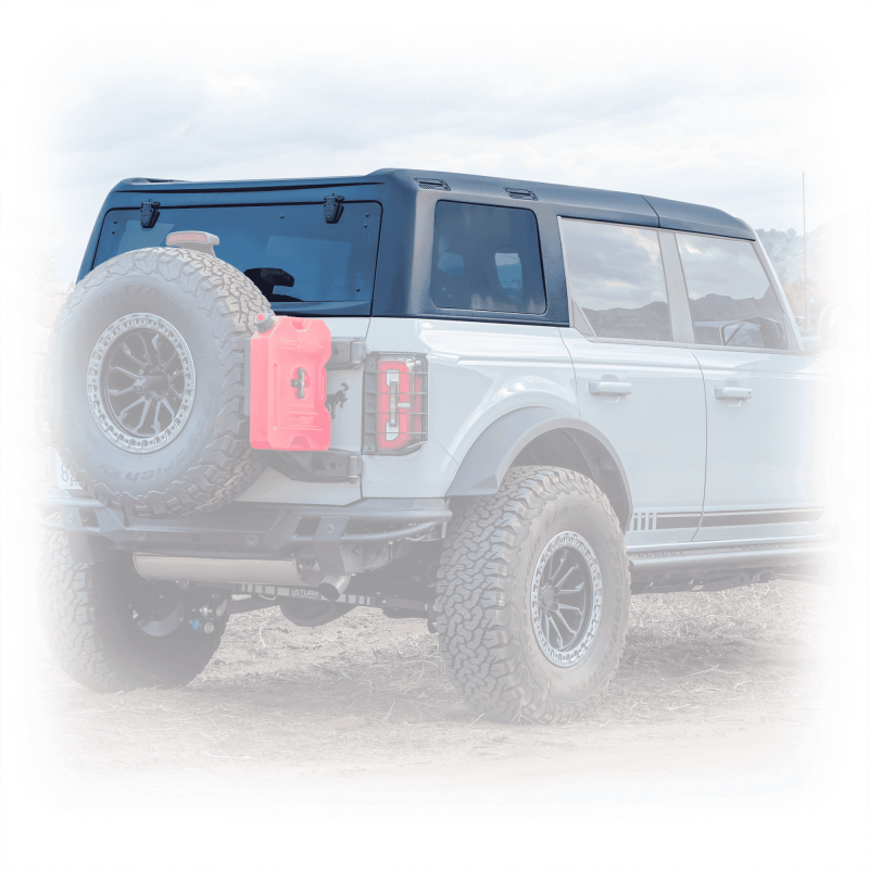 Turn Offroad 2021+ Ford Bronco Hard Top (4 Door) Primer/Black Foam Headliner/Wiper Defrost