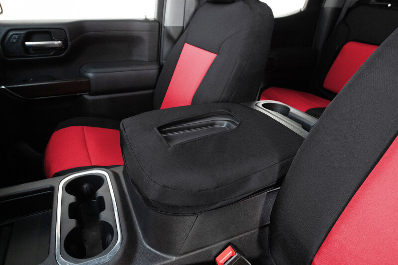 Covercraft 21-24 Nissan Rogue Endura PrecisionFit Custom Second Row Seat Covers - Red/Black