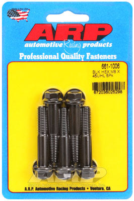 ARP 661-1006 Metric Thread Bolt Kit M8 x 1.25 x 45mm hex black oxide bolts Photo-1 