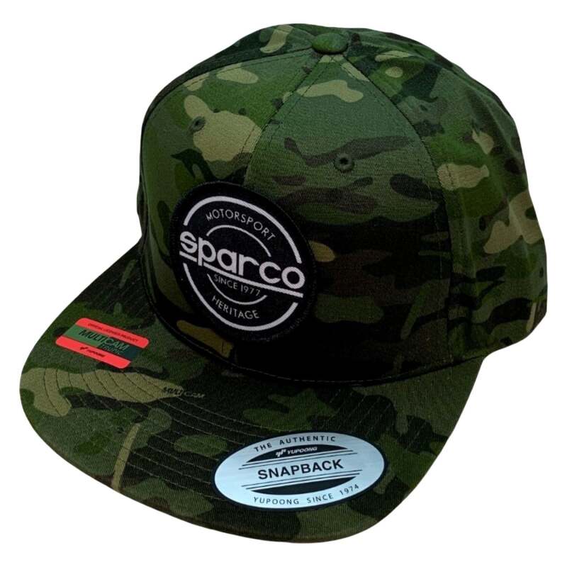 Sparco Cap S-Patch Snapback - Cam Tropi