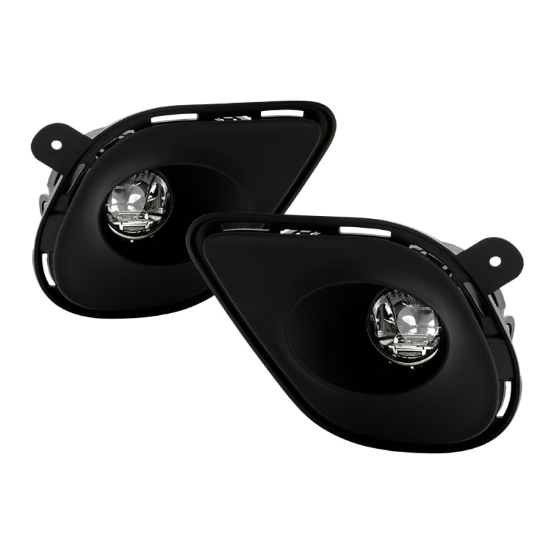 Spyder 15-19 Dodge Charger SRT OEM Full LED Fog Lights w/ Universal Switch (FL-DCH15-SRT-C)