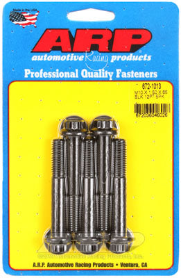 ARP 672-1013 Metric Thread Bolt Kit M10 x 1.50 x 65 12pt black oxide bolts Photo-1 