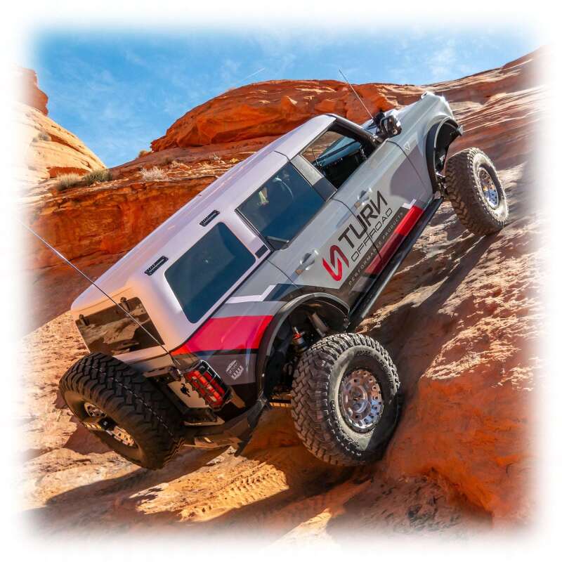 Turn Offroad 21-26 Ford Bronco Hard Top (4 Door) White/Badge Delete