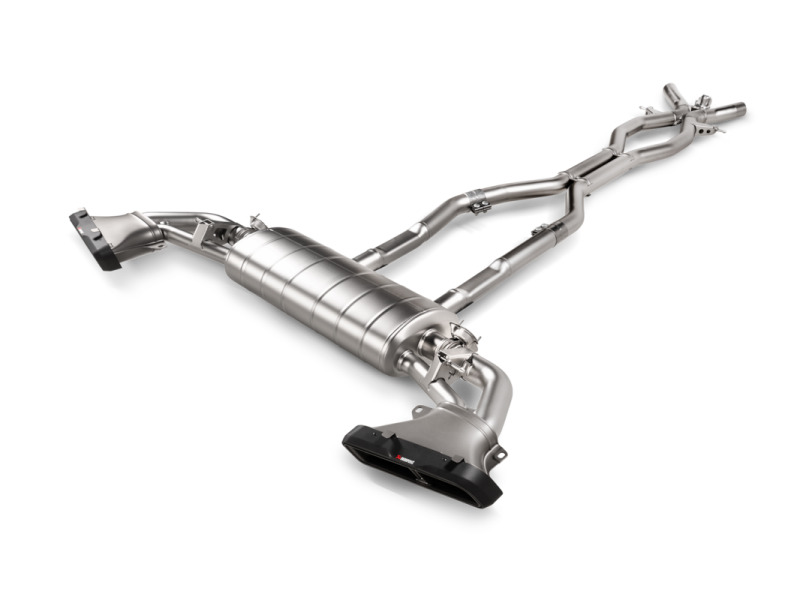 Akrapovic 2020 Mercedes-AMG GLS 63 (X167) Evolution Line Cat Back (Titanium) w/ Carbon Tips