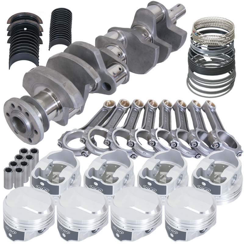 Eagle Chevy 454 4.000in Crank 6.135in I-Beam Rods 38cc Dome 4.310in Pistons Rotating Assembly