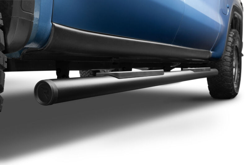 RealTruck 24-26 Toyota Tacoma Double Cab Traxio 3in Nerf Bars - Textured Black